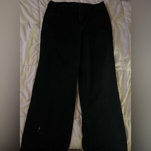 Old navy wow high-rise wide leg black jeans.